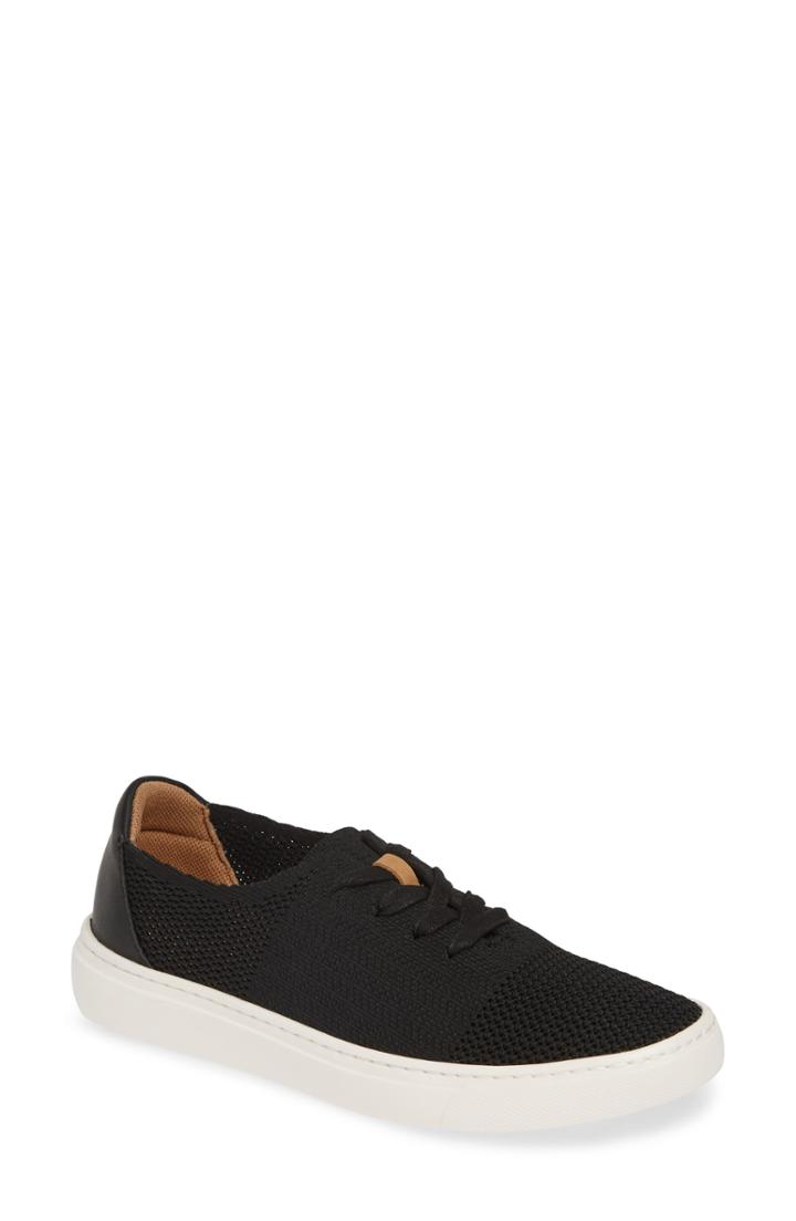 Women's Comfortiva Trista Sneaker M - Black