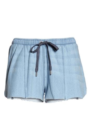 Women's David Lerner Dylan Short - Blue