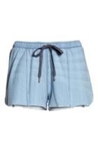 Women's David Lerner Dylan Short - Blue