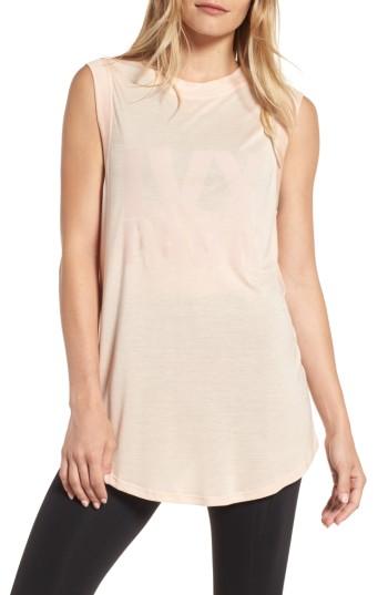 Women's Ivy Park Logo Tank, Size - Pink