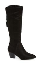 Women's Bella Vita Eleanor Ii Knee High Boot .5 M - Black