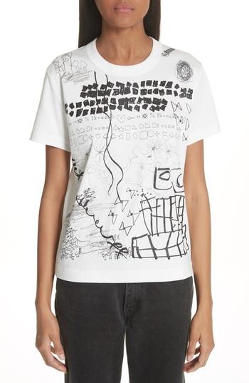 Women's Noir Kei Ninomiya Graphic Tee - White