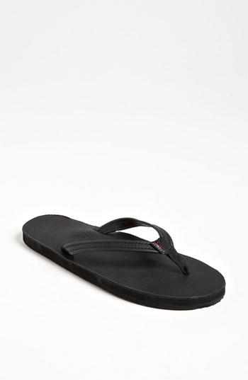 Rainbow Narrow Strap Sandal (women) 2-tone