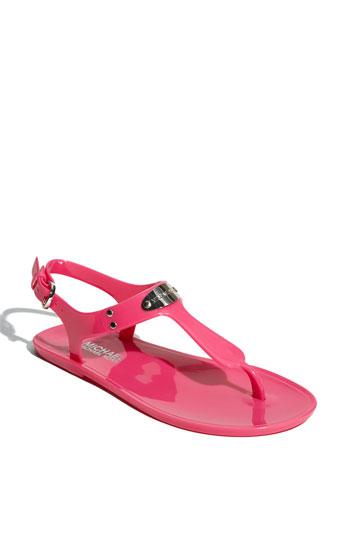 Women's Michael Michael Kors 'plate' Sandal