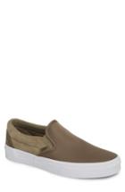 Men's Vans Surplus Nylon Slip-on Sneaker M - Green