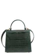 Nancy Gonzalez Medium Lily Genuine Crocodile Crossbody Bag -