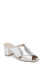 Women's Charles David Crissaly Slide Sandal M - Metallic