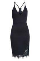 Women's Astr The Label Lace Body-con Dress - Blue