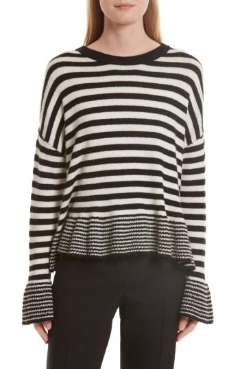 Women's Cinq A Sept Seren Stripe Pullover