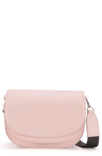 Steven Alan Landon Leather Crossbody Bag - Grey