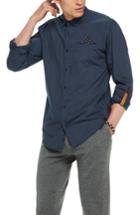 Men's Scotch & Soda Classic Woven Shirt - Blue