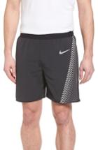 Men's Nike Running Flex Distance Shorts - Black