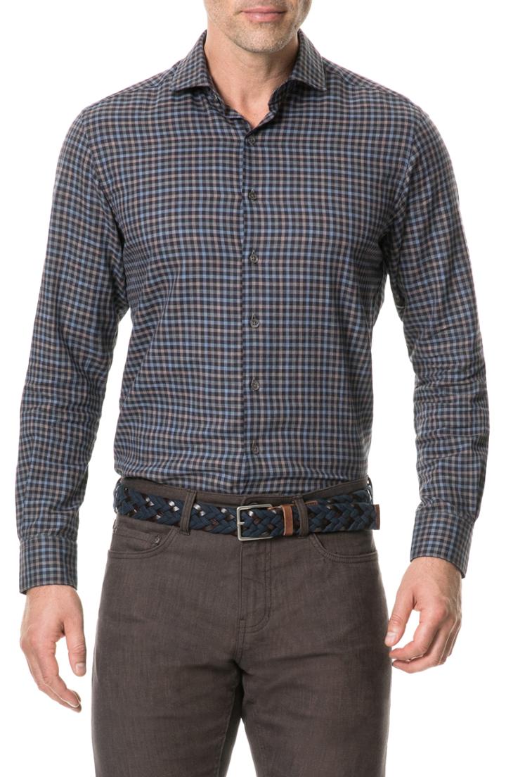 Men's Rodd & Gunn Loburn North Sport Shirt - Blue