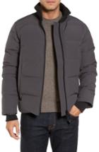 Men's Canada Goose 'woolford' Down Bomber Jacket - Grey