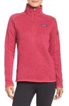Women's Patagonia 'better Sweater' Zip Pullover - Pink