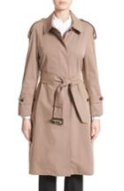 Women's Burberry Tomville Oversized Trench Coat - Brown