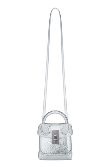 The Volon Great Alice Leather Box Bag - Metallic