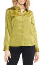 Women's Vince Camuto Puff Shoulder Velvet Top - Red