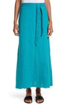 Women's Simon Miller Delta Tie Waist Linen Skirt - Blue/green