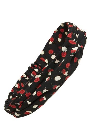 Tasha Floral Twist Head Wrap, Size - Orange