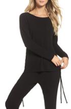 Women's Chaser Lace-up Side Pullover - Black
