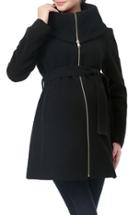 Women's Kimi And Kai 'mia' High Collar Maternity Coat