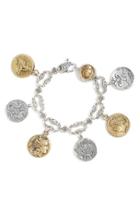 Women's Konstantino 'kerma' Coin Charm Bracelet