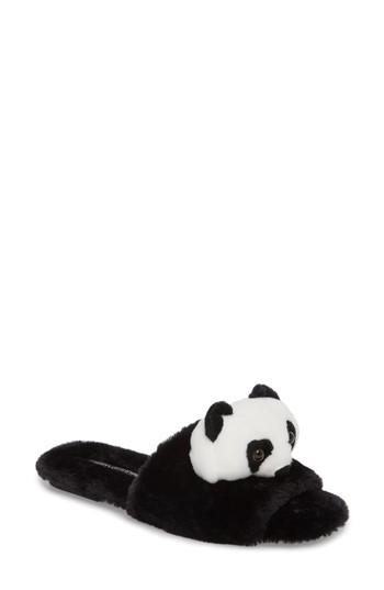 Women's Jeffrey Campbell H Animal Slipper, Size 6 M - Black