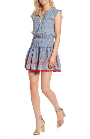 Women's Misa Los Angeles Tatiana Minidress - Blue