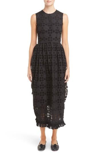 Women's Simone Rocha Eyelet Frill Dress