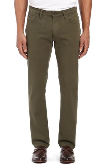 Men's 34 Heritage Courage Straight Leg Twill Pants X 32 - Green