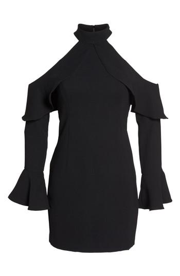 Women's Bardot Nightshade Cold Shoulder Sheath Dress