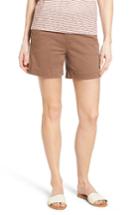 Women's Jag Jeans Ainsley Pull-on Stretch Twill Shorts - Beige