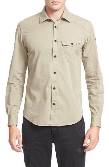 Men's Belstaff Steadway Woven Shirt
