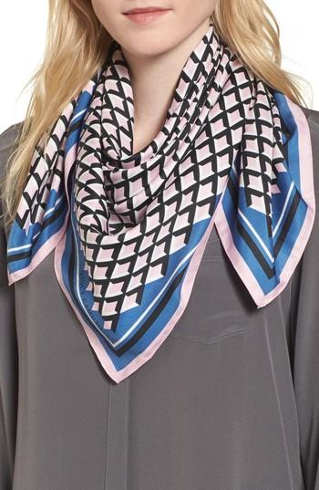 Women's Vince Camuto Logo Chevron Scarf