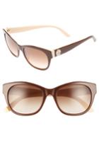 Women's Shades Of Couture By Juicy Couture 53mm Gradient Sunglasses - Brown Ivory
