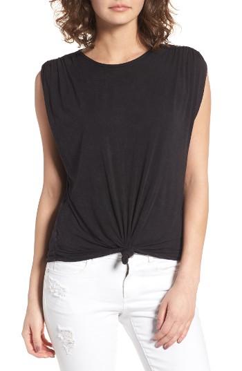 Women's Sun & Shadow Cinched Sleeve Tee