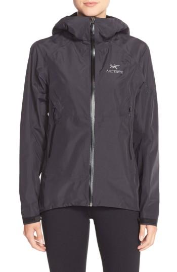 Women's Arc'teryx 'beta Sl' Waterproof Jacket - Black