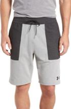Men's Under Armour Pursuit Fleece Trim Fit Shorts - Grey
