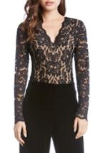 Women's Karen Kane Scallop Lace Bodysuit