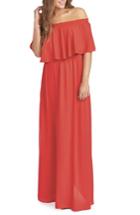 Women's Show Me Your Mumu Hacienda Convertible Gown, Size - Red