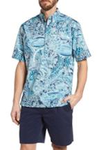 Men's Reyn Spooner Deep Water Classic Fit Polo - Blue