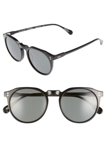 Men's Raen Remmy 52mm Sunglasses - Black/ Green