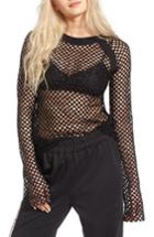 Women's Kye Glitter Mesh Tunic