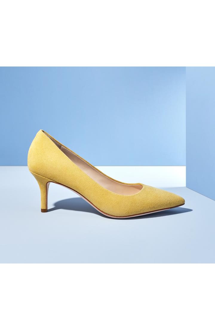 Women's Cole Haan Vesta Pointy Toe Pump .5 B - Ivory