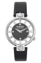 Women's Versus Versace Kristenhof Leather Strap Watch, 34mm