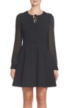 Women's Cece Dakota Keyhole Fit & Flare Dress