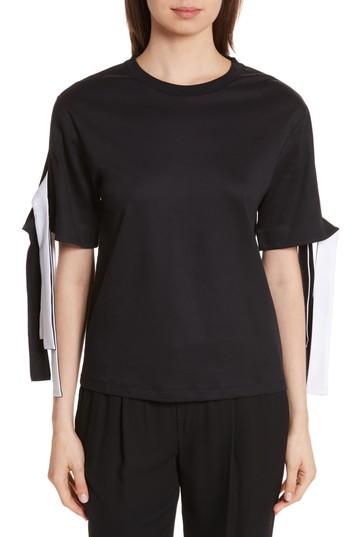 Women's Kenzo Tie Sleeve Cotton Tee