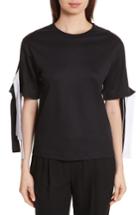 Women's Kenzo Tie Sleeve Cotton Tee