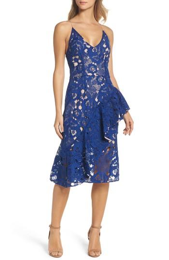 Women's Cooper St Sky Beauty Lace Ruffle Dress - Blue